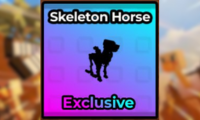 Raise Animal Skeleton Horse
