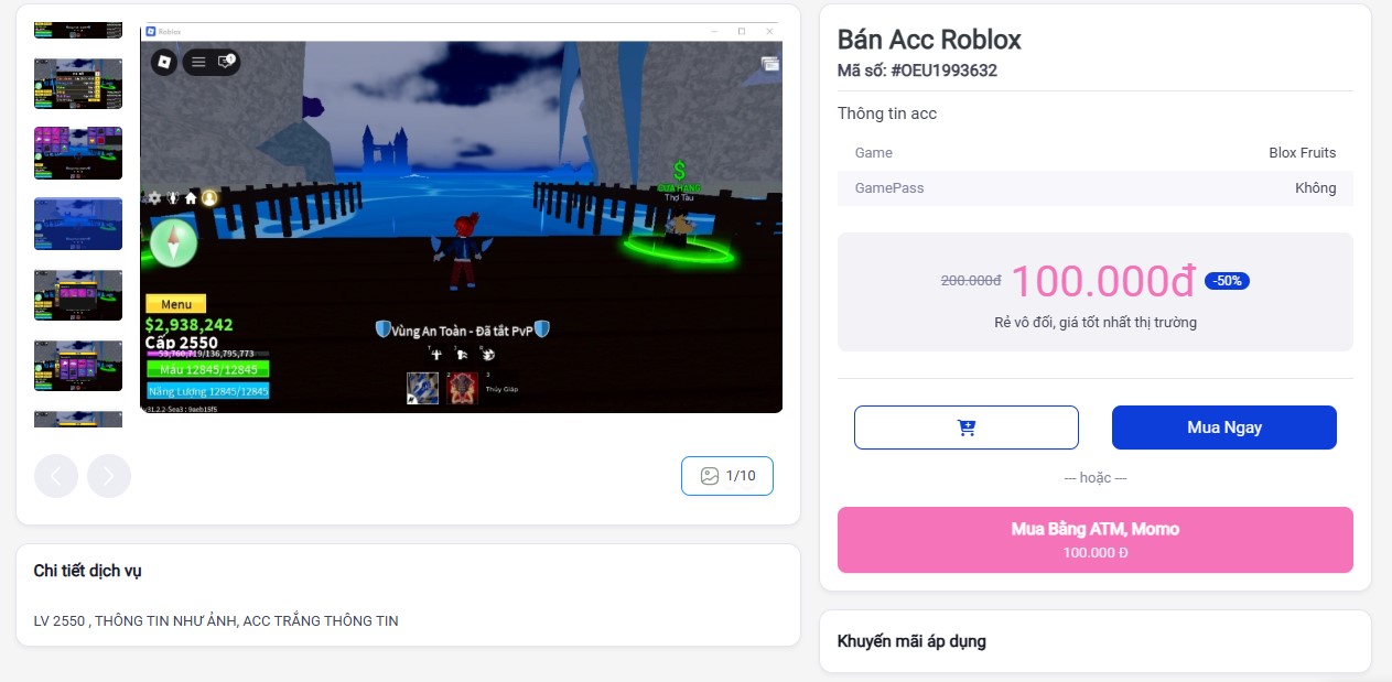 Ưu tiên game đang chơi