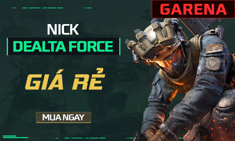 Nick Delta Force Giá Rẻ