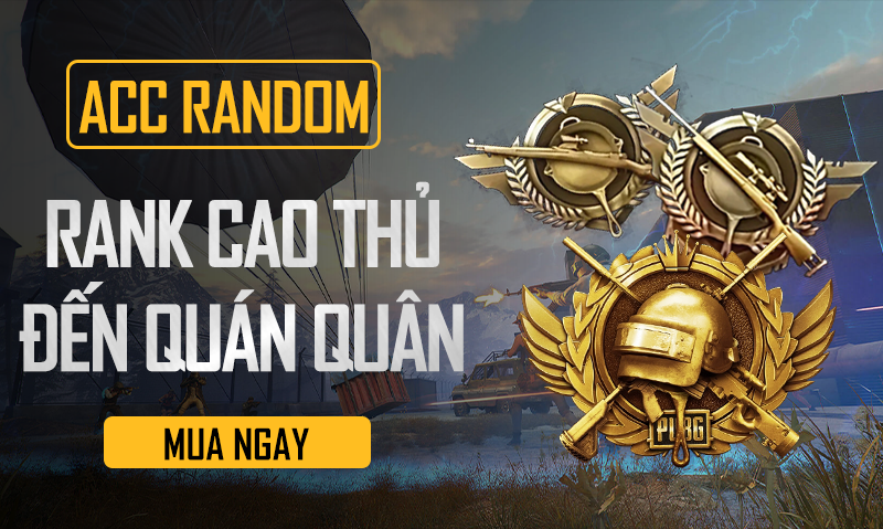 Acc Random Rank Vàng Đến Cao Thủ Global