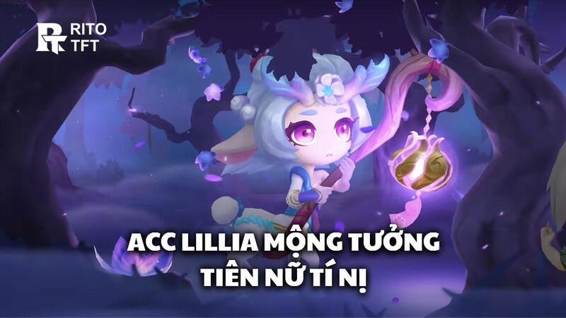 Vẻ đẹp huyền ảo Acc Lillia Mộng Tưởng Tiên Nữ Tí Nị 