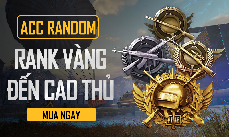 Acc Random Rank Vàng Đến Cao Thủ