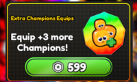 Anime Eternal Extra Champions Equips 599