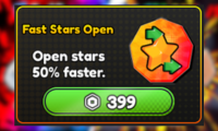 Anime Eternal Fast Stars Open 399