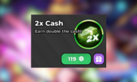 2x Cash
