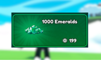 Anime Wepon 1000 Emeralds 199
