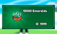 Anime Wepon 15000 Emeralds 1999