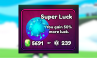 Anime Wepon Super Luck  239