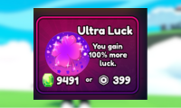 Anime Wepon Ultra Luck  399
