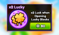 x2 Lucky