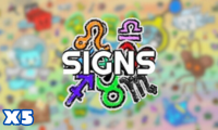 x5 Sign Random