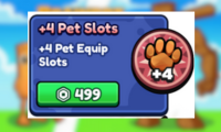 Brainrot Evolution +4 Pet Slots 499