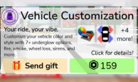 Brookhaven Vehicle Customization 399