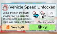 Brookhaven Vehicle Speed Unlocked 199