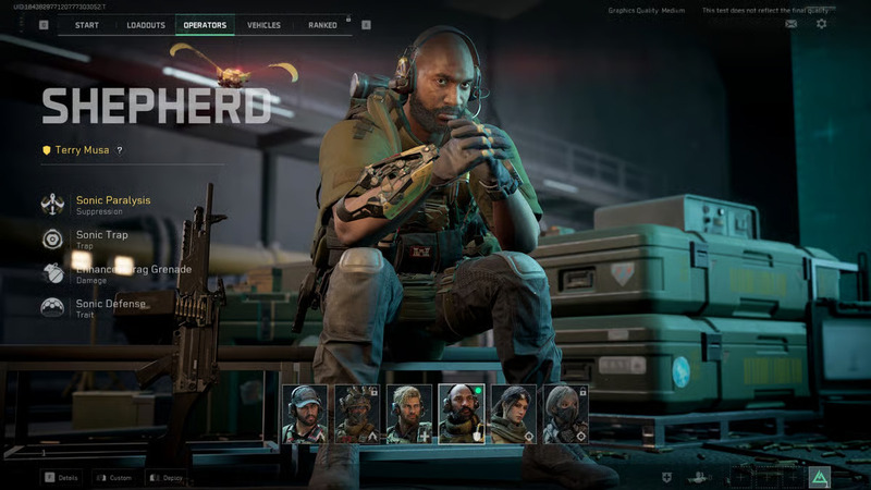 Shepherd trong Delta Force Shepherd trong Delta Force