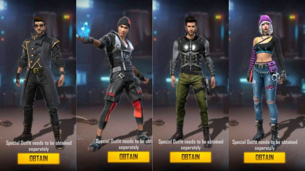 Combo Alok + Jai + Jota + Dasha Combo Alok + Jai + Jota + Dasha
