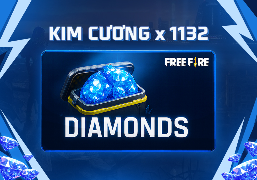 Kim Cương × 1132