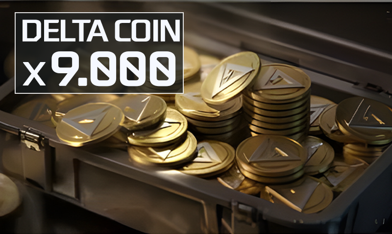 Delta Coin x 9.000