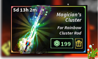 Fisch Magician's Cluster (For Rainbow Cluster Rod) 199