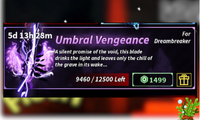 Fisch Umbral Vengeance For Dreambreaker 1499