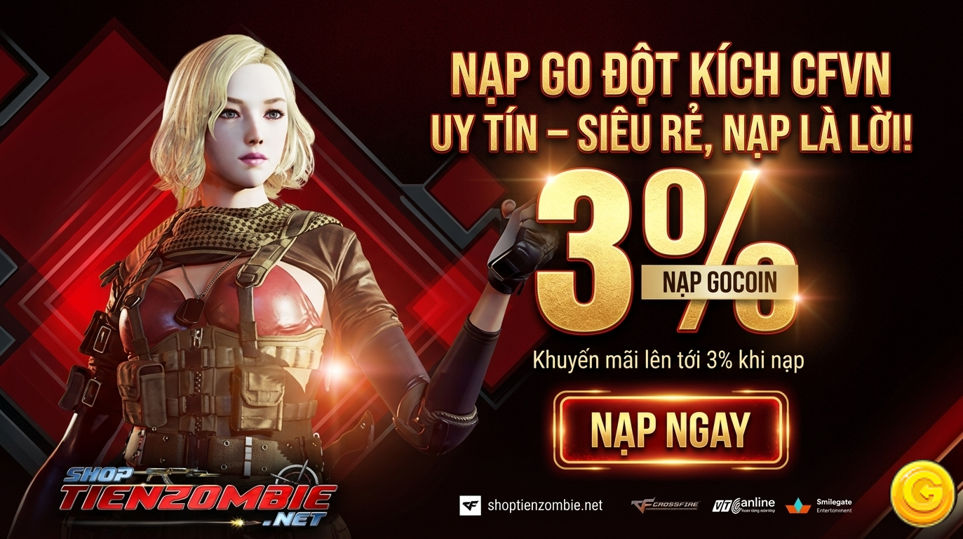 Nạp GO Đột Kích CFVN Siêu Nhanh