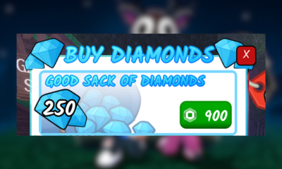 GOOD SACK OF DIAMONDS - 250 DIAMONDS