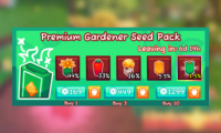 x1 Premium Gardener Seed Pack