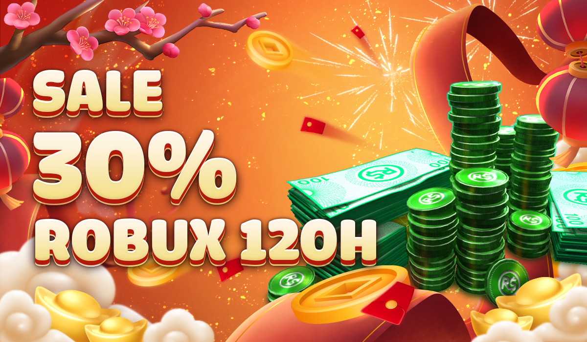Robux 120h Sale 30%