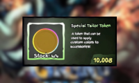 Special Tailor Token x10