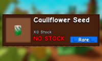Cauliflower Seed