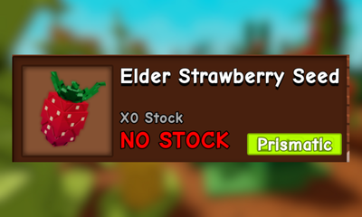 Elder Strawberry Seed
