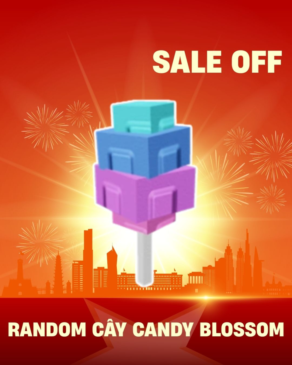 Random Grow a Garden Cây Candy Blossom