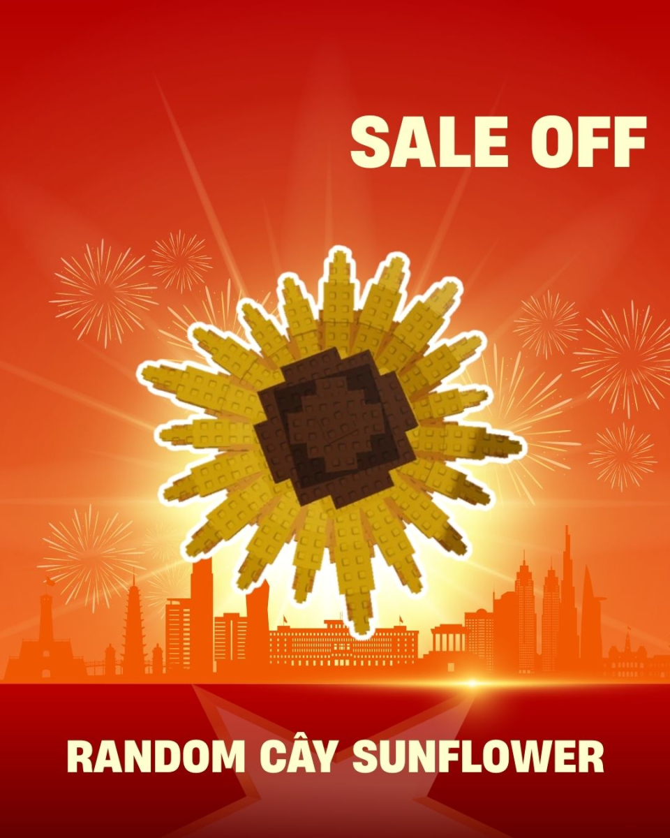 Random Grow a Garden Cây Sunflower