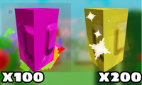 100 Rainbow Seed + 200 Gold Seed