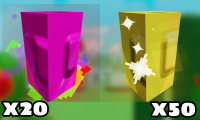 20 Rainbow Seed + 50 Gold Seed