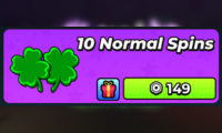 Hunty Zombie 10 Normal Spins 149
