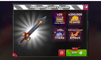 Hunty Zombie Halloween Sword's Bundle 299