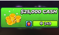 Hunty Zombie $25,000 Cash 249