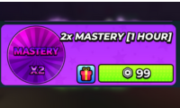 Hunty Zombie 2x Mastery [1 Hour] 99