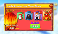 3x Limited Lunar New Years Skins