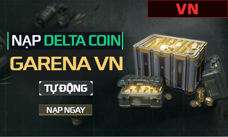 Nạp Delta Coin Garena VN - Tự Động
