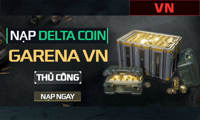 Nạp Delta Coin Garena VN - Thủ Công