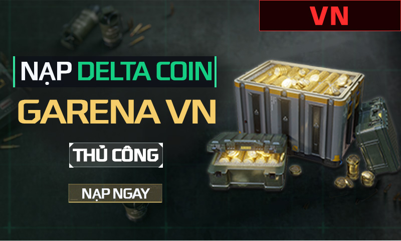Nạp Delta Coin Garena VN - Thủ Công