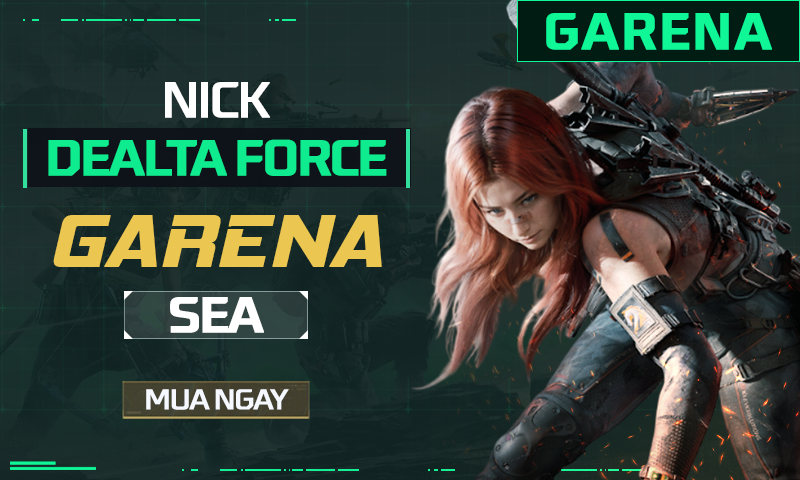 Nick Delta Force Garena Sea