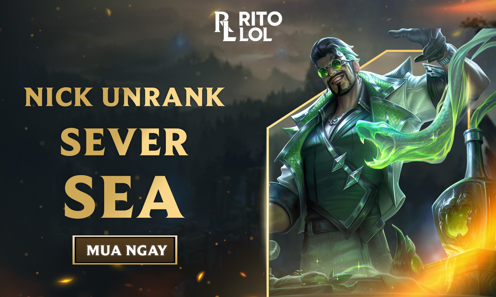 Nick Unrank Sever SEA