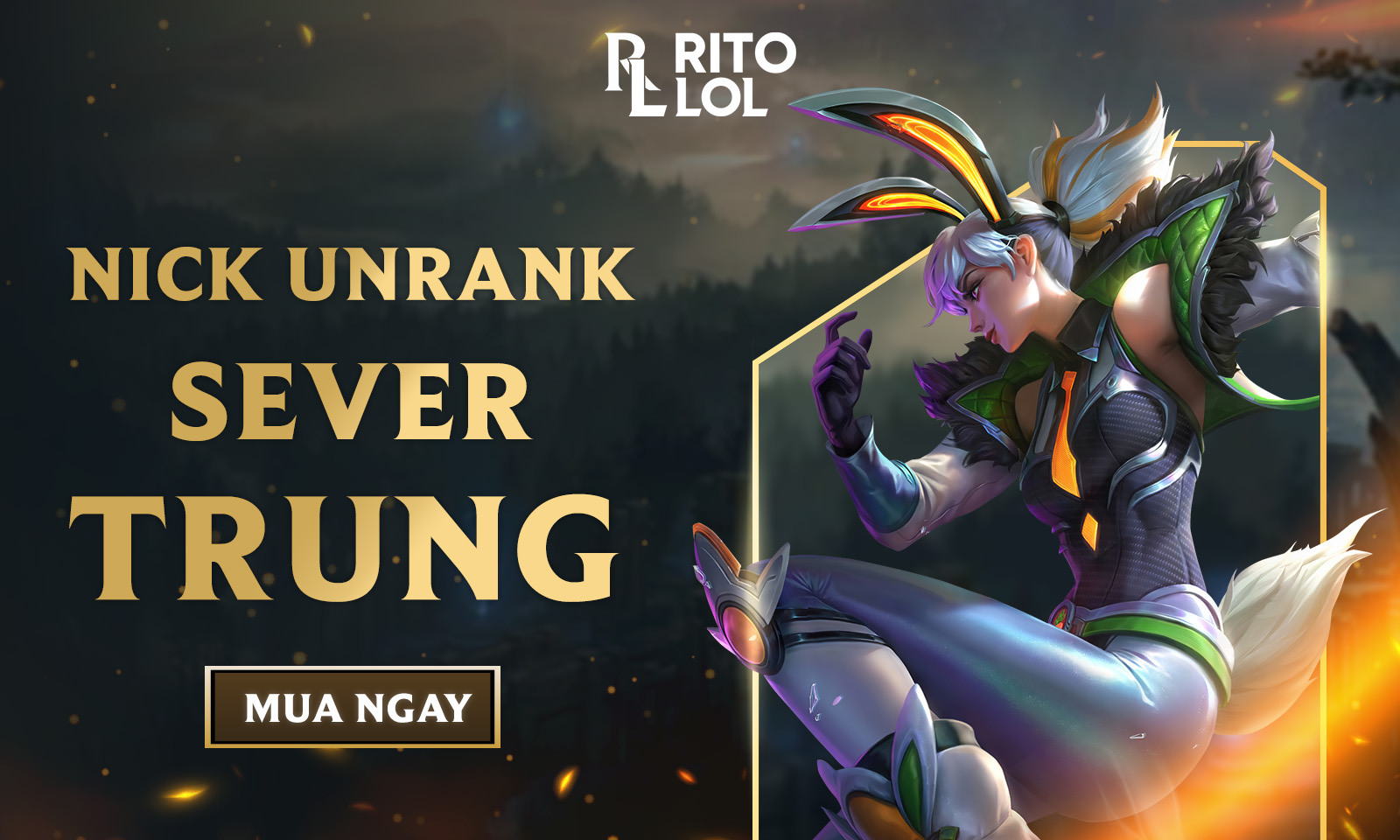 Nick Unrank Sever Trung