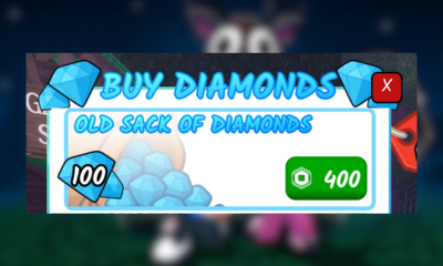 OLD SACK OF DIAMONDS - 100 DIAMONDS