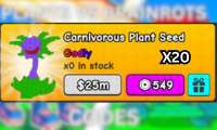 Combo 20 Plant Carnivorous Plant