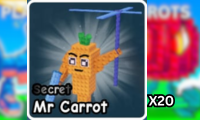 Combo 20 Plant Mr Carrot