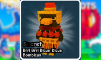 Combo 5 Brainrot Secret Brri Brri Bicus Dicus Bomblcus